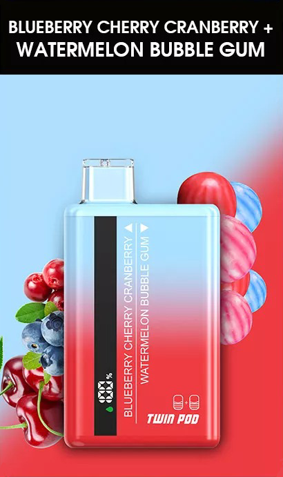 Blueberry Cherry Cranberry + Watermelon Bubble Gum